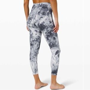 Lululemon Wunder Under High-Rise Tight 25" *Luxtreme Marble Dye Classic size 6